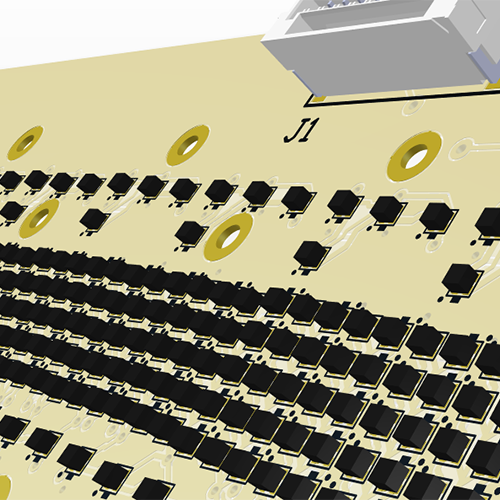 Screenshot of PCB 3D Model